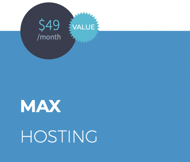 MAX Website Hosting